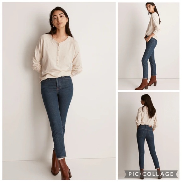 Madewell Denim - Madewell The Perfect Vintage High Rise Tapered Jean Women’s size 28